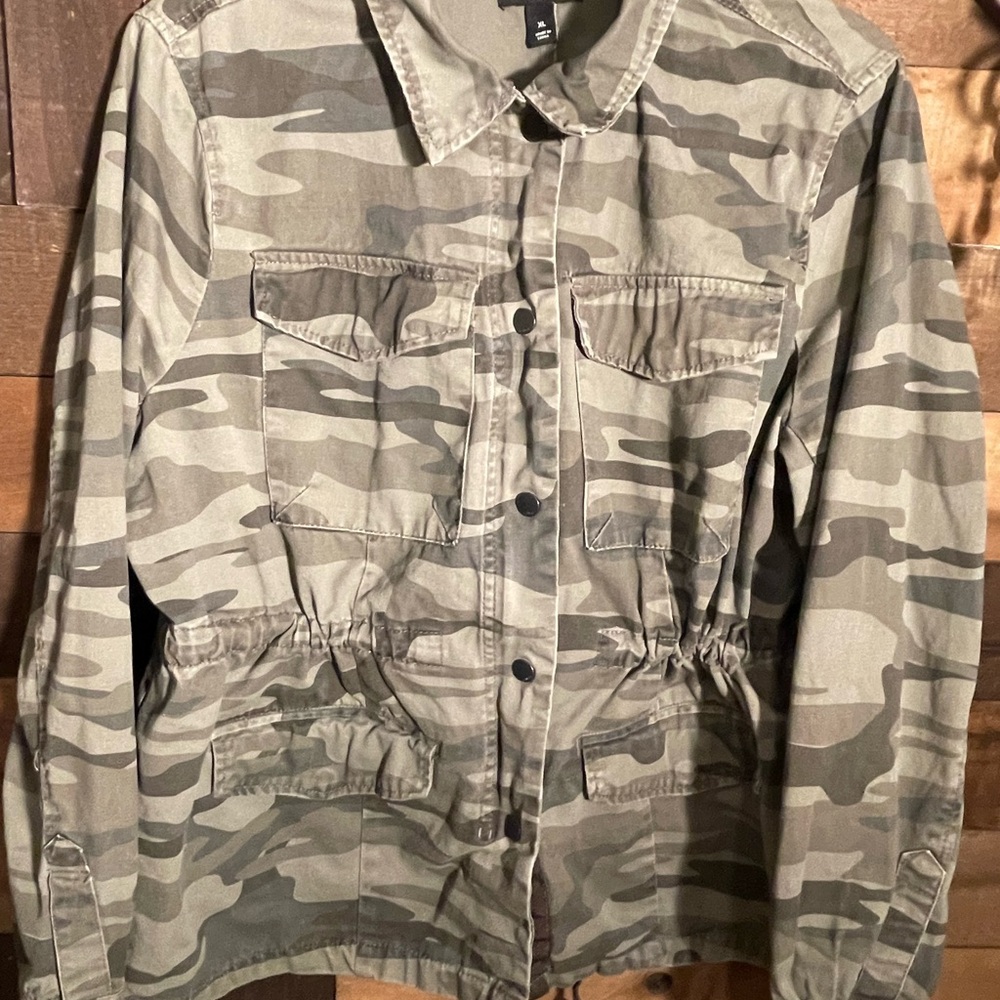 a.n.a Camouflage Jacket - Picture 5 of 16